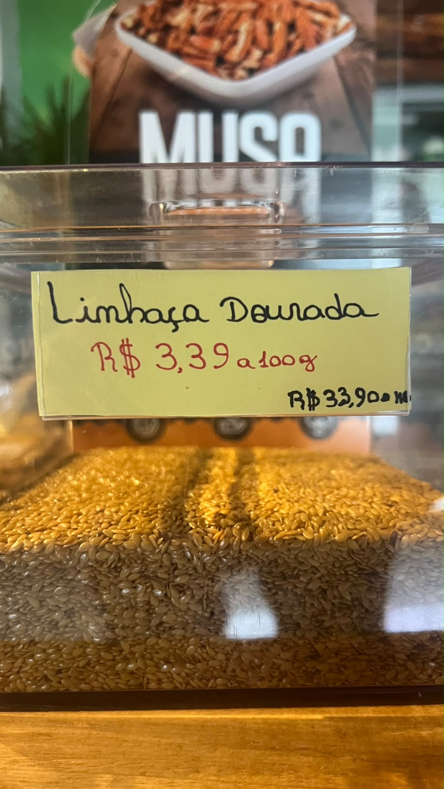 Linhaça dourada 200g