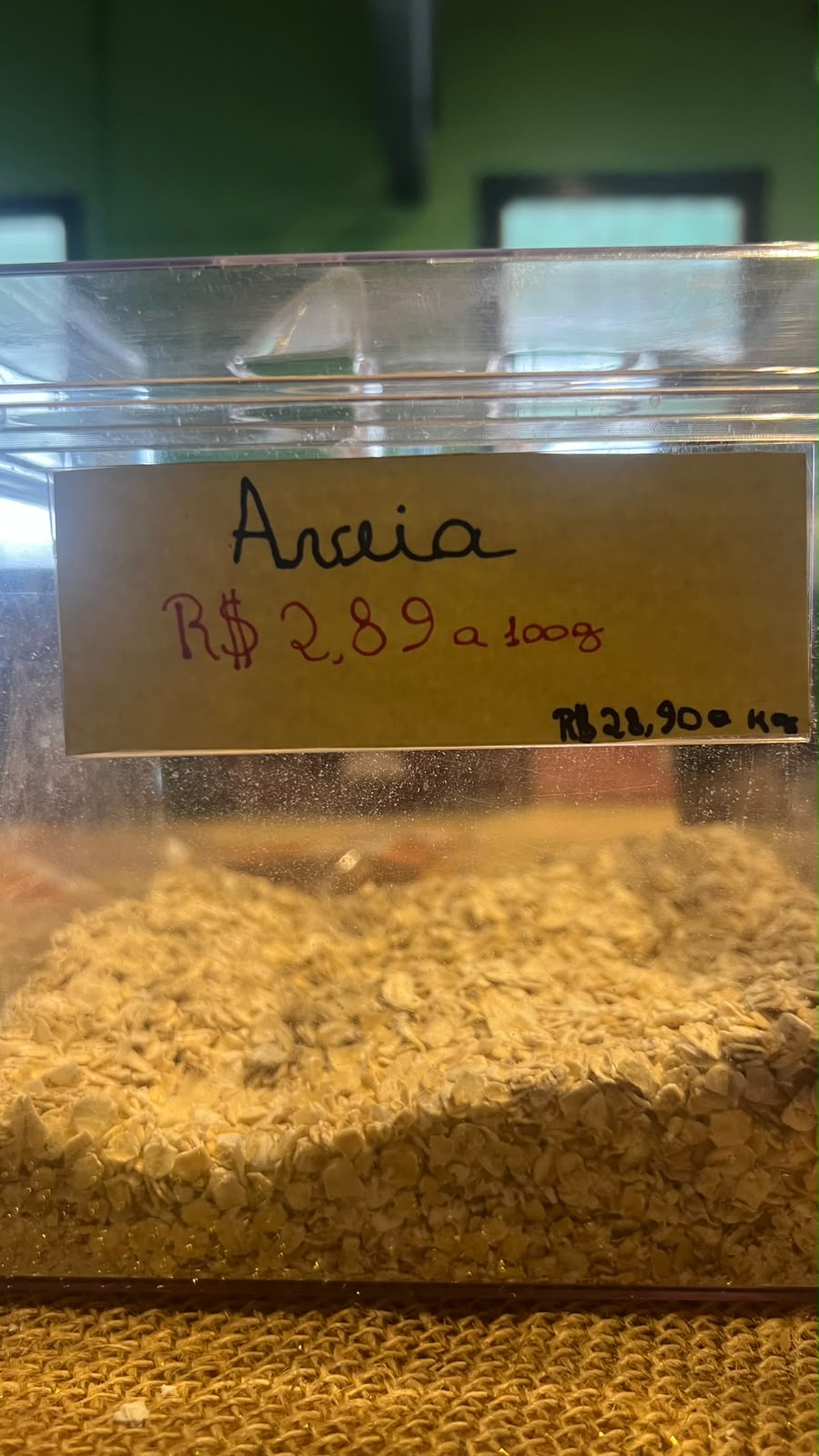 Aveia em flocos 200g